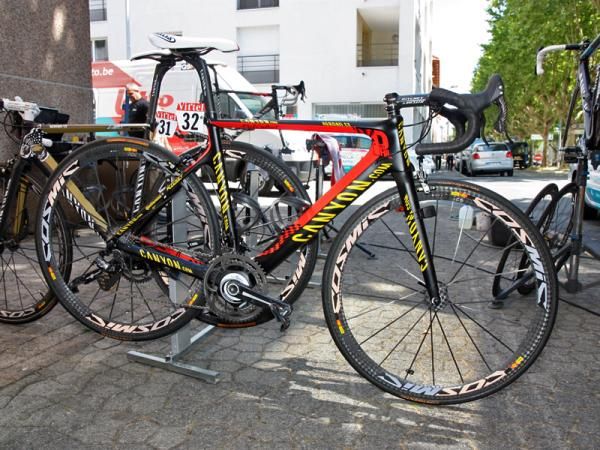 Philippe Gilbert (Omega Pharma-Lotto) will be looking for stage glory at this year's Tour de France aboard his new custom Canyon Aeroad CF.