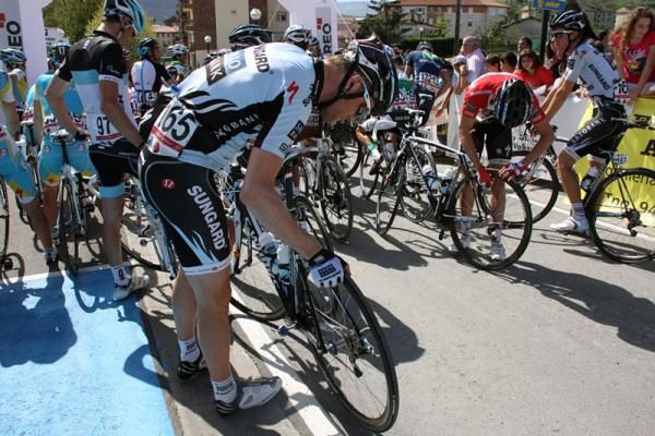 Last minute checks for Brian Vandborg (Saxo Bank Sungard)