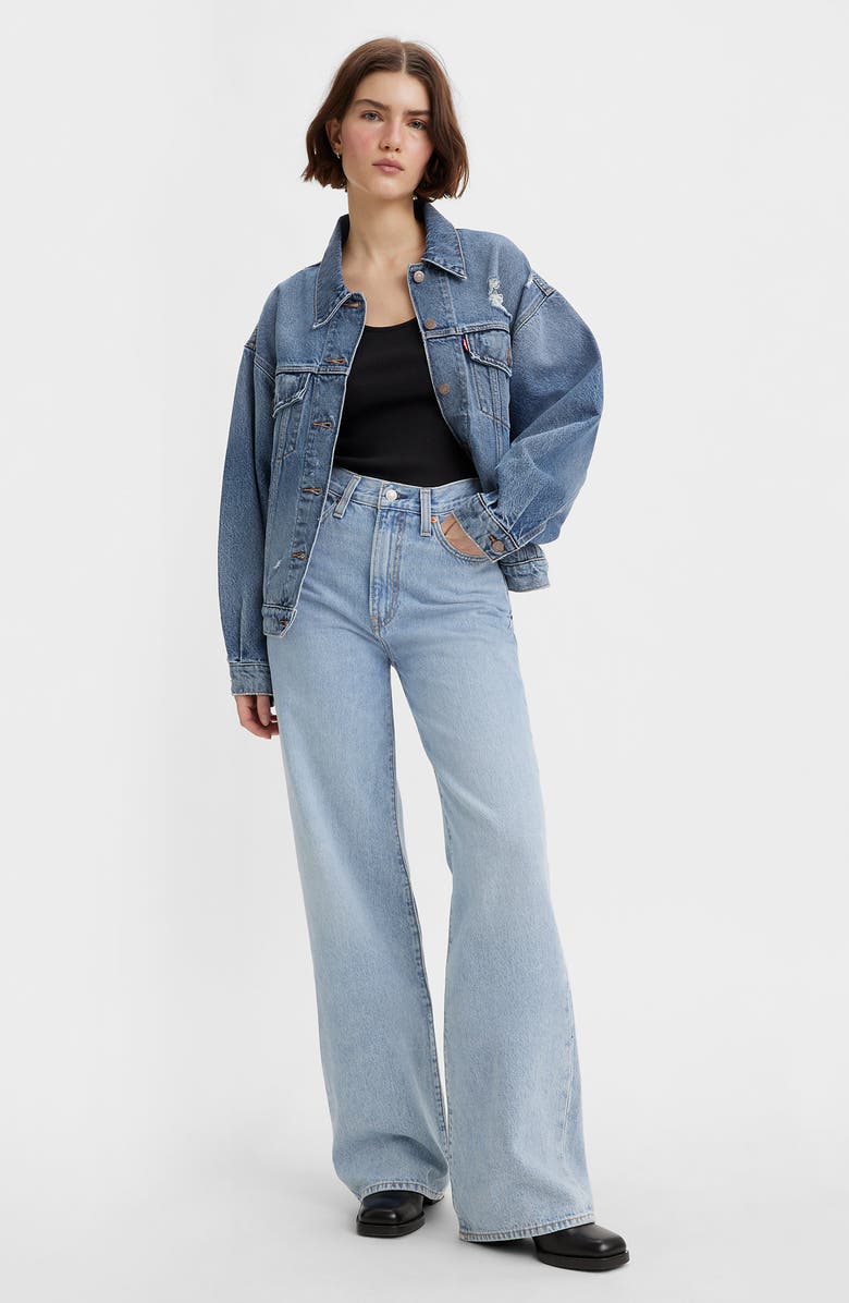Ribcage High Waist Wide Leg Jeans