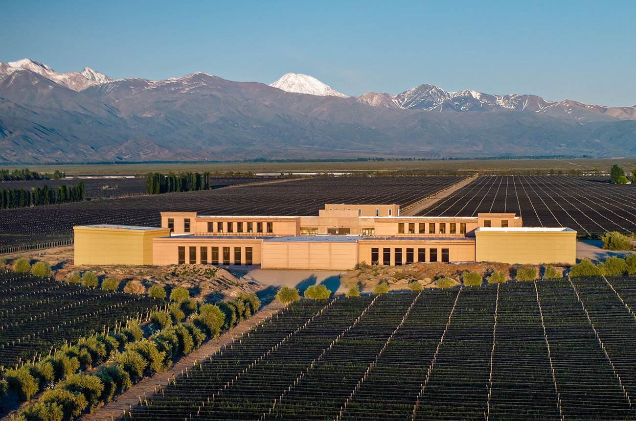 Rutini Wines winery in the Uco Valley.