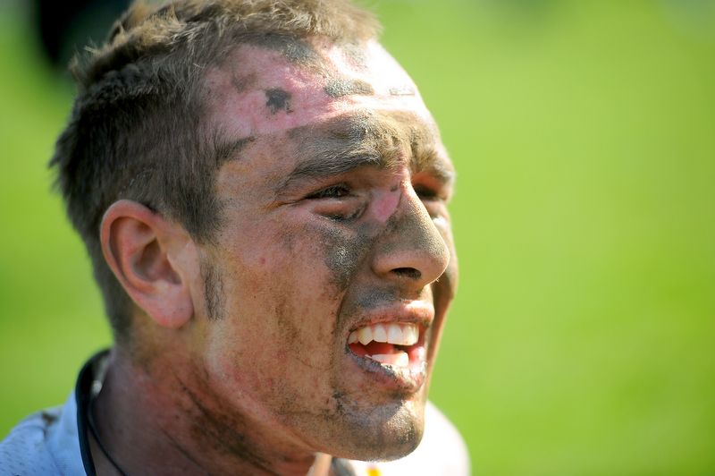 John Degenkolb in 2011 having finished Paris-Roubaix