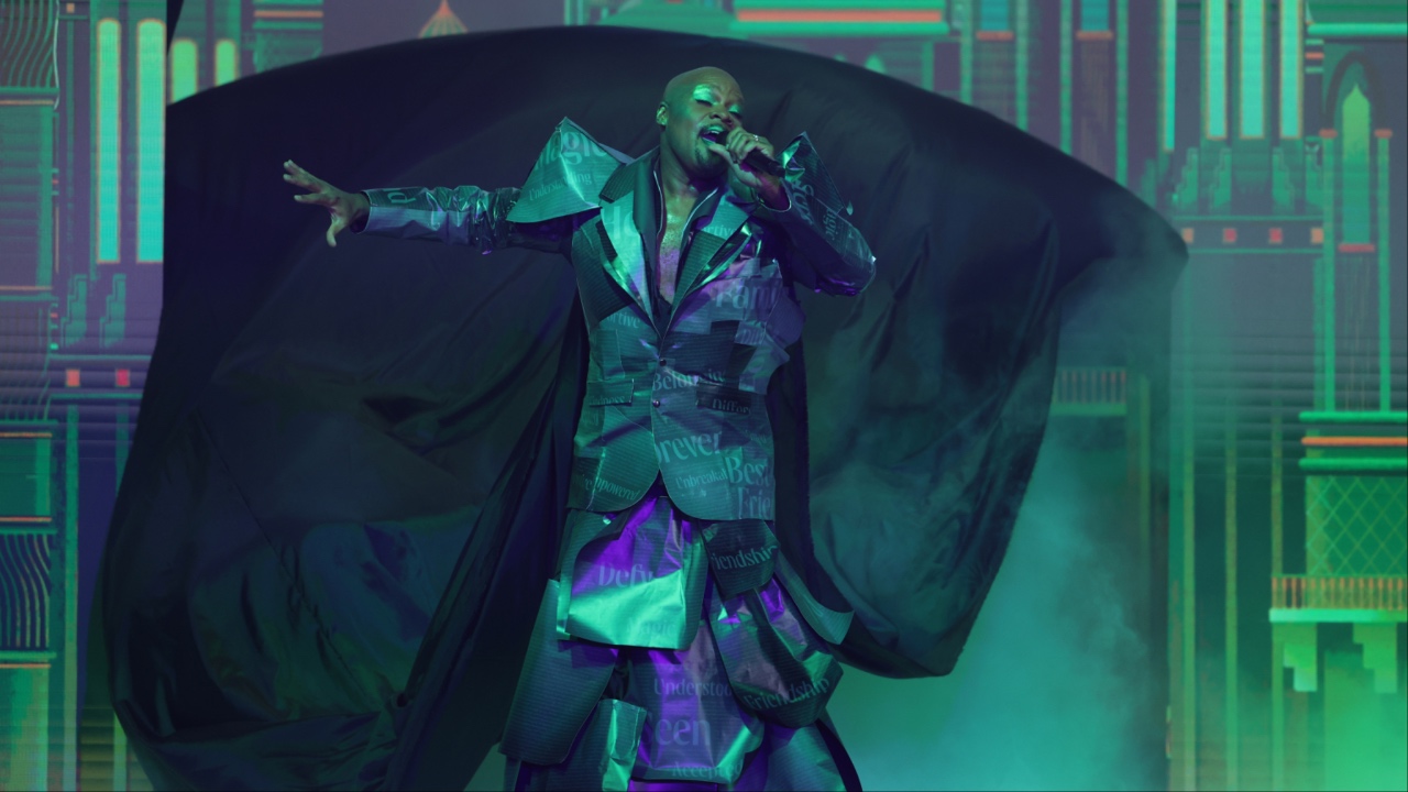 Broadway's Michael James Scott at SDCC's 2025 Her Universe Fashion Show
