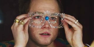 Taron Egerton's costume in Rocketman