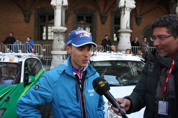 Damiano Cunego appeared fresh after his difficult outing in Trentino