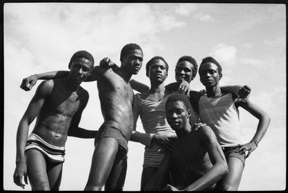 photograph of young African boys