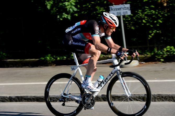 Gregory Rast (RadioShack-Leopard) powers to a stage win at the Tour de Suisse