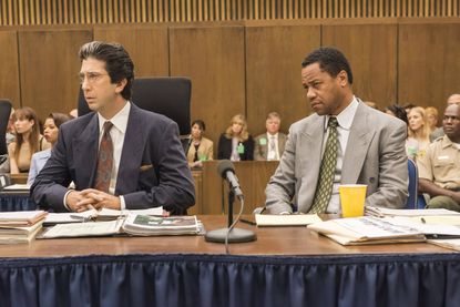 David Schwimmer and Cuba Gooding Jr. star in "The People v O.J. Simpson: American Crime Story."