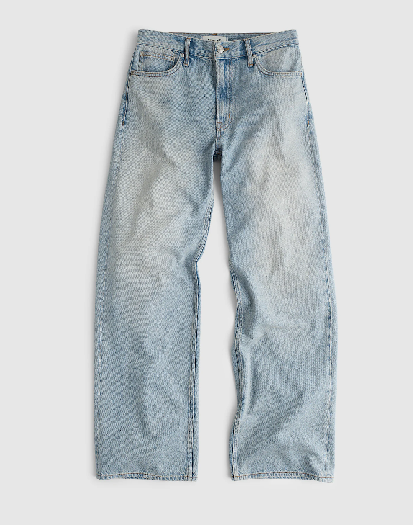 The Low-Slung Baggy Jean in Airy Denim