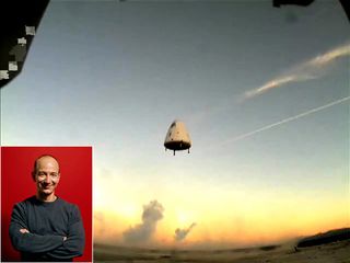 Amazon.com founder Jeff Bezos has branched out into aerospace, heading a company known as Blue Origin.