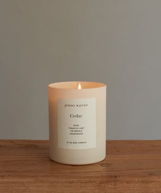 Cedar Glass Candle