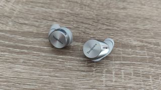 Technics EAH-AZ60 review: earbuds on a desk