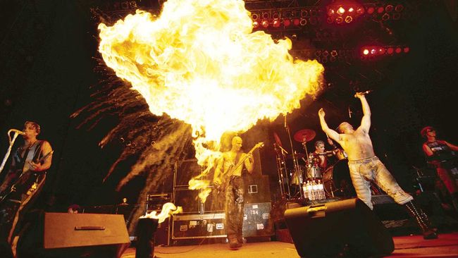 Rammstein Live: Behind the scenes of their epic flame-fuelled ...