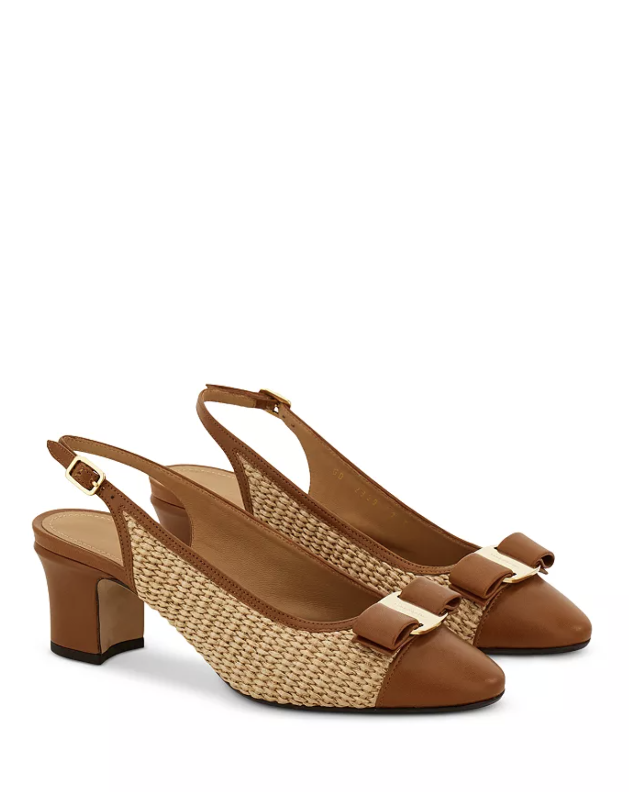 Ferragamo Vetty 55 Slingback Pumps