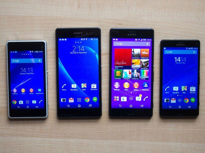 Xperia Z1 Compact, Z2, Z3, Z3 Compact