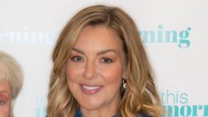 Sheridan Smith wearing denim mini dress on This Morning on 21 August 2025