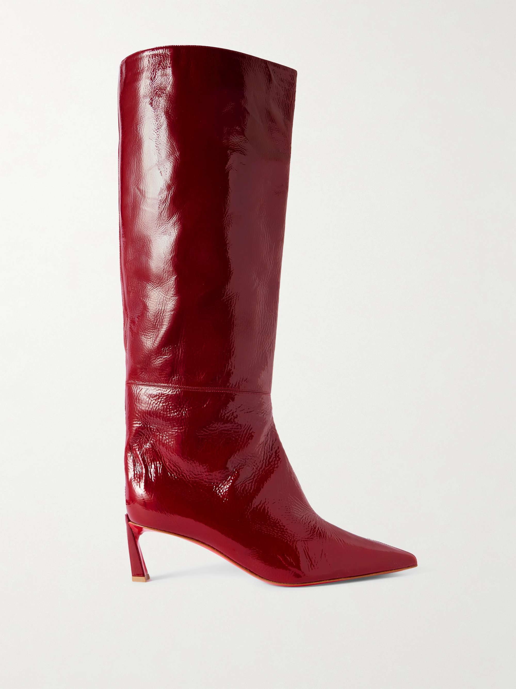 Condorocombo 55 Patent-Leather Knee Boots