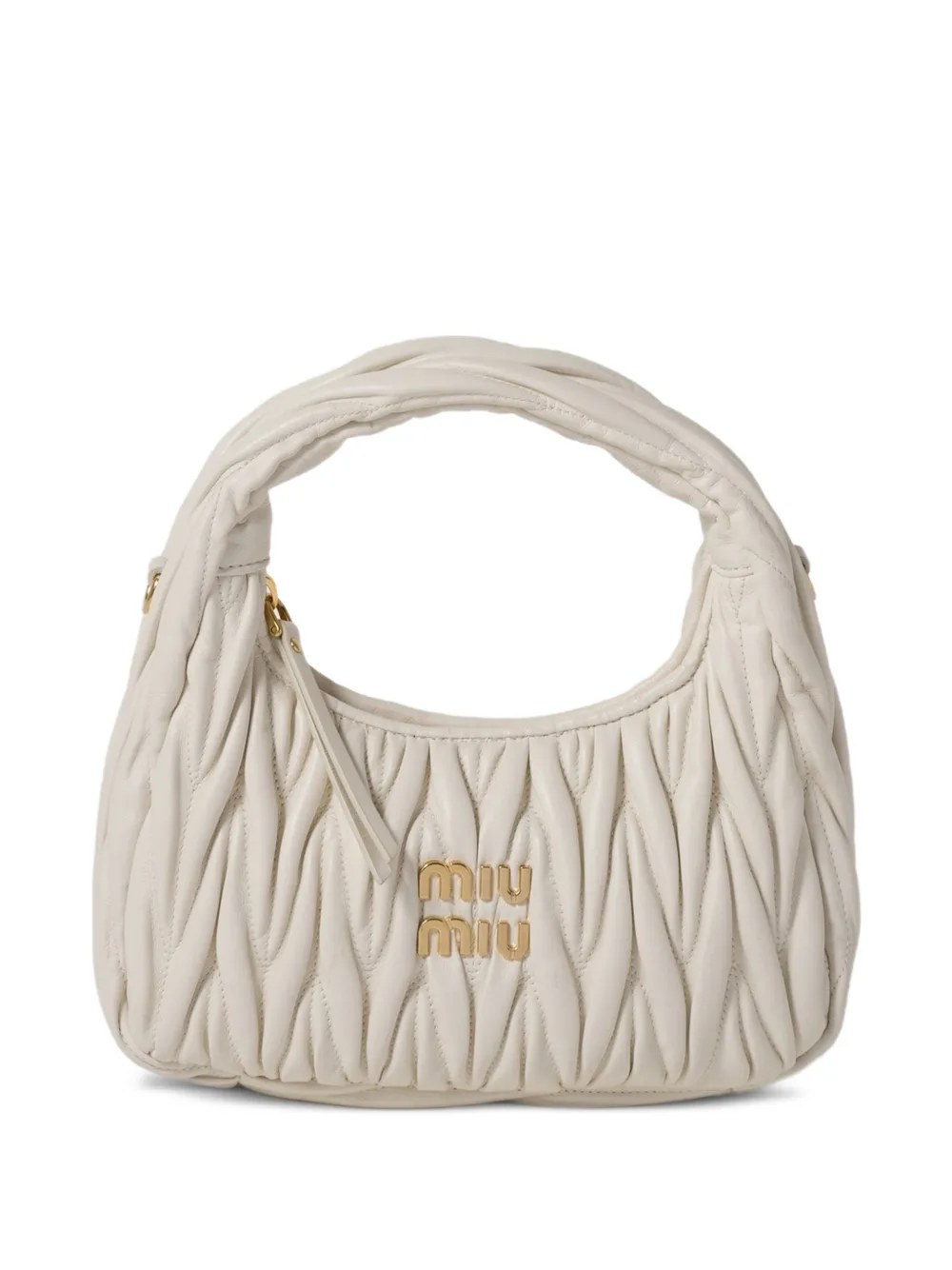 Miu Miu Wander Matelass&amp;eacute; Nappa Leather Shoulder Bag | Os