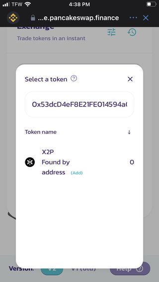 How to buy X2P coin