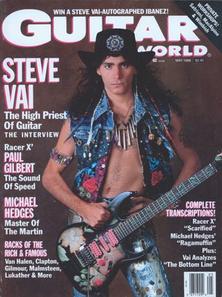 Guitar World cover May 1988
