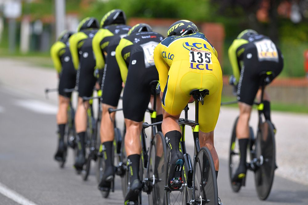Mitchelton-Scott at Criterium du Dauphine stage 3 team time trial
