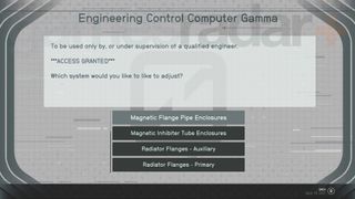 Starfield first contact grav drive computer system puzzle
