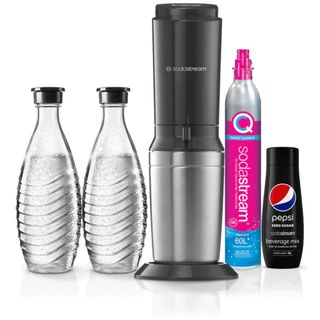 Sodastream Aqua Fizz sparkling water maker with glass carafes