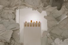 Exhibition by Bocci in a wharehouse in Berlin