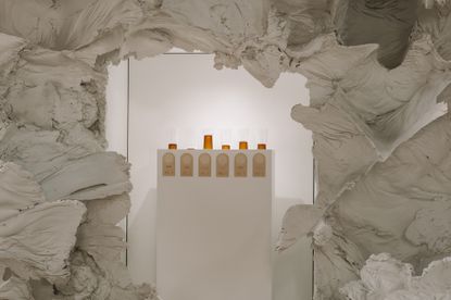 Exhibition by Bocci in a wharehouse in Berlin