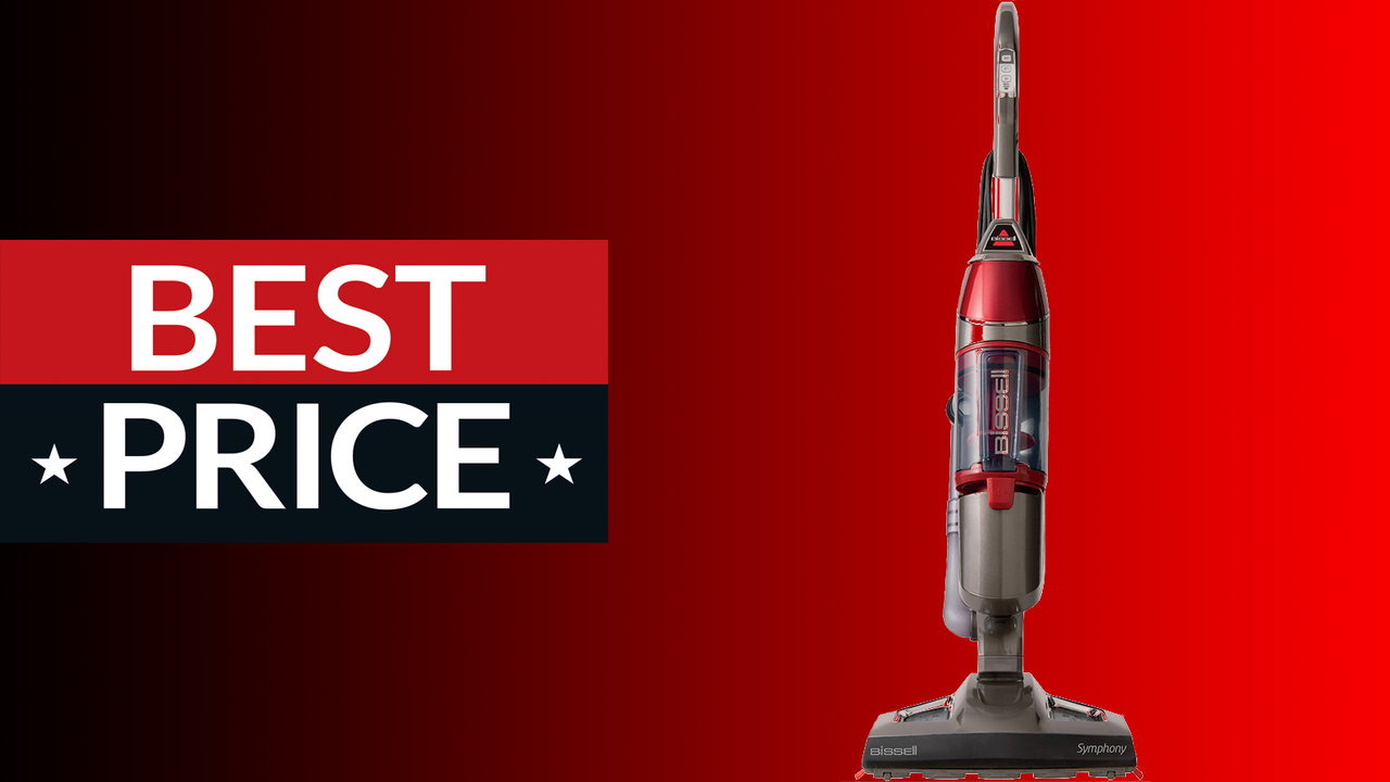 Steam mop on sale: $80 off Bissell Symphony steam mop at Walmart