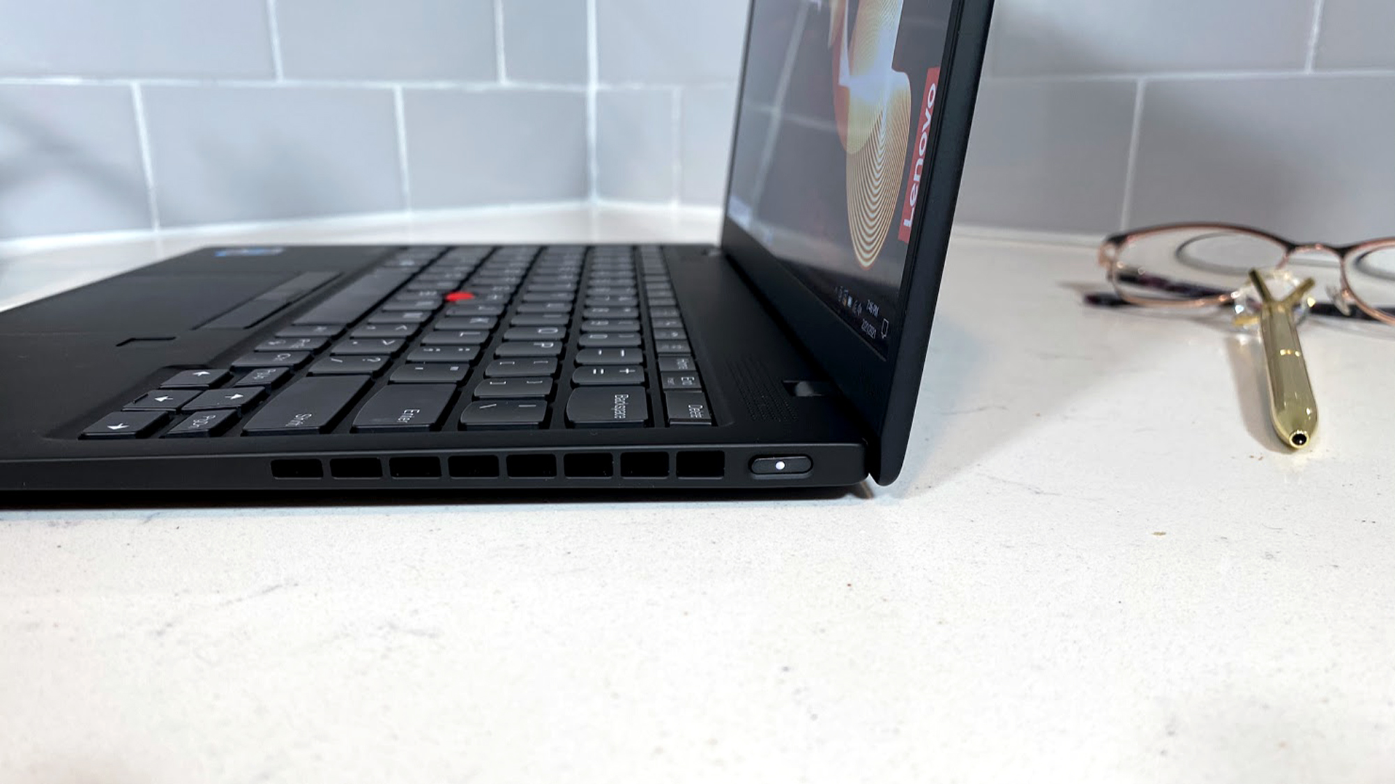 Lenovo ThinkPad X1 Nano review: power button