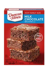 Duncan Hines Milk Chocolate Brownie Mix