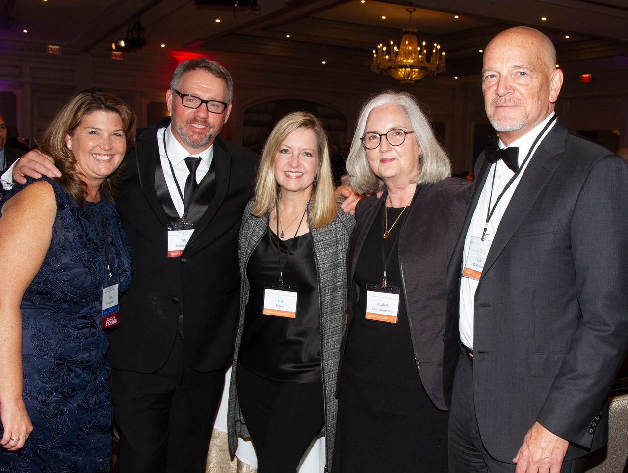 Tracy Baumgartner, Jeff Baumgartner, Mel Penna, Elizabeth Wiley Wasserman and Kyle McSlarrow