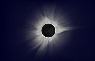 Photo of a total eclipse