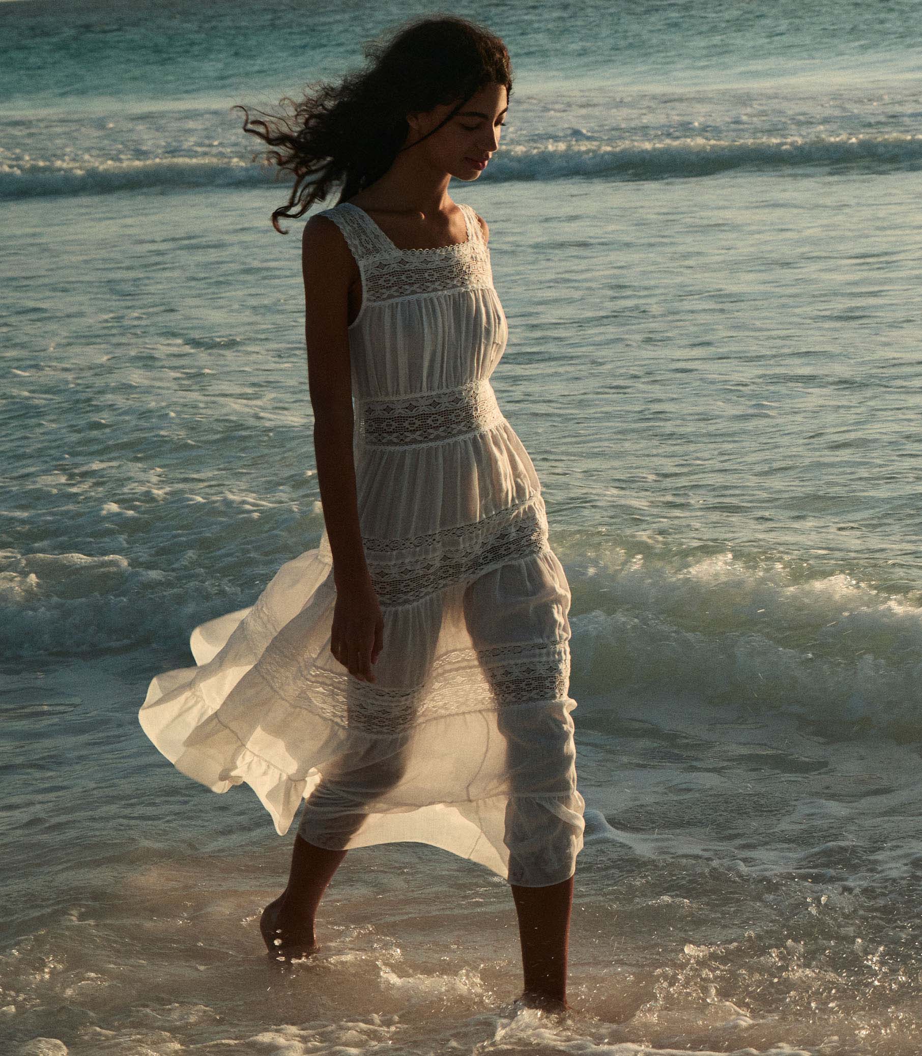 Simona Dress -- Salt