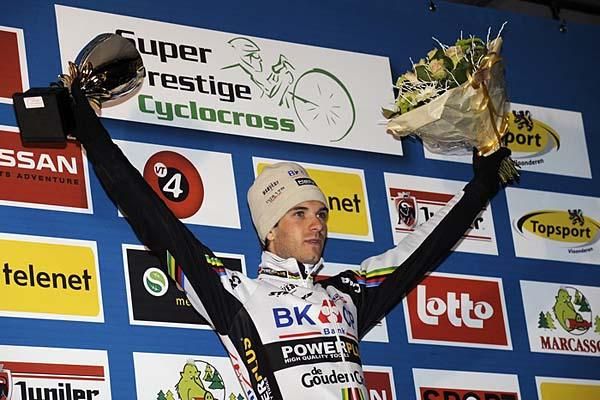 Niels Albert (BKCP Powerplus) on the podium.