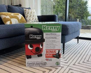 red henry corded vacuum testing