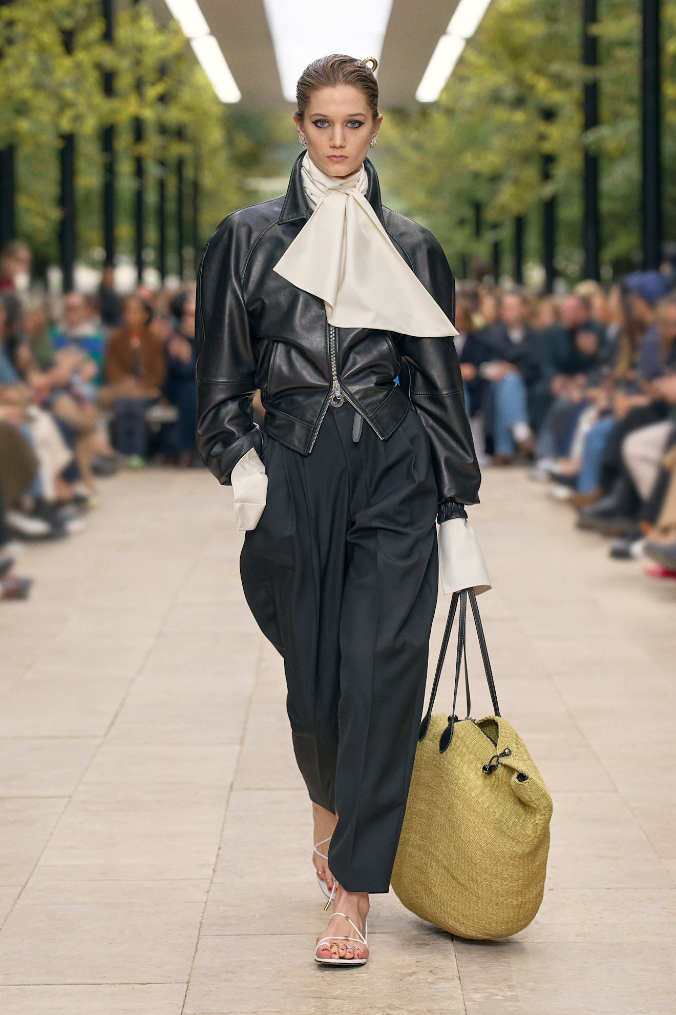 toe-ring sandals on Celine Spring 2026 runway