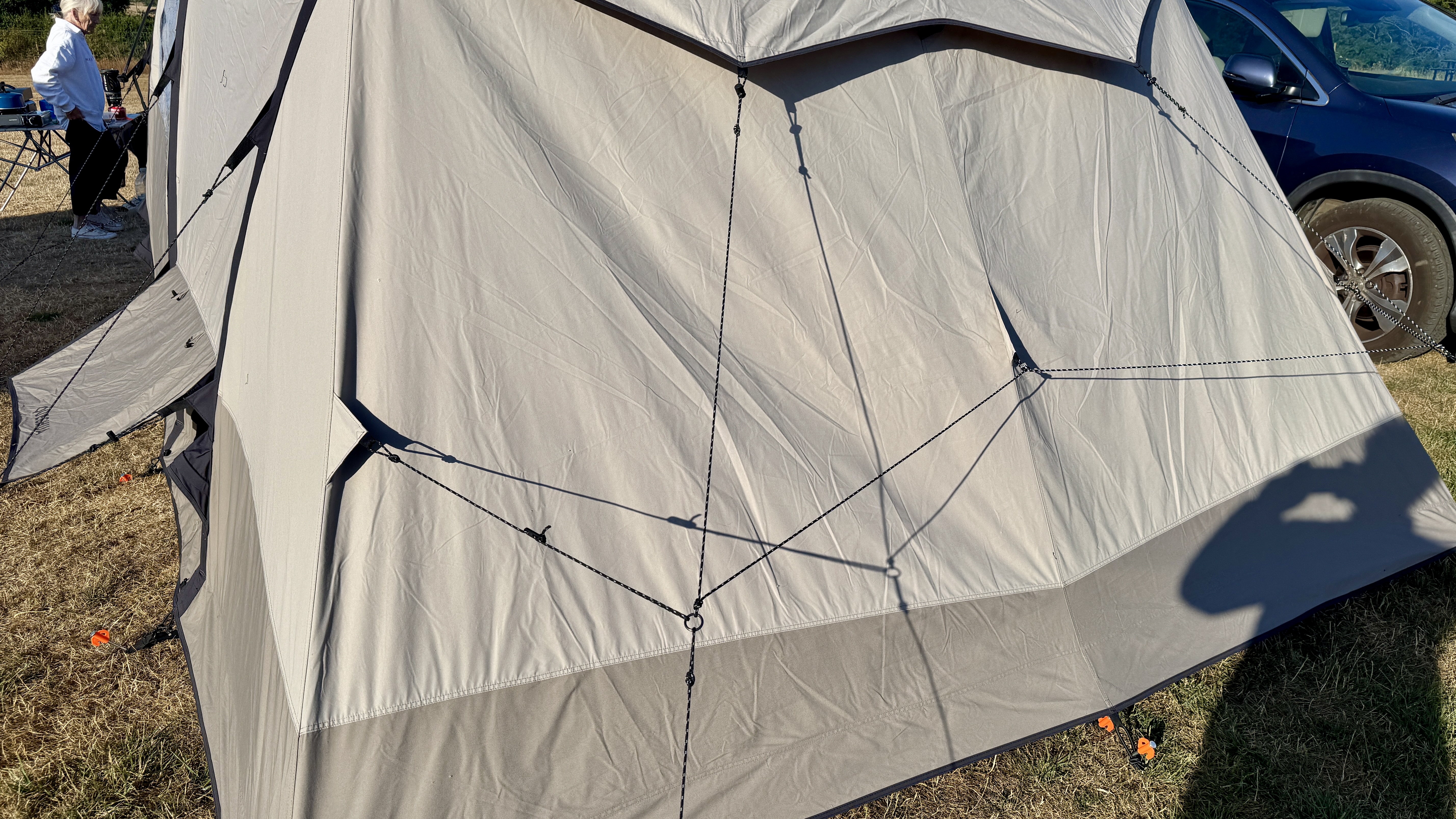 Quechua Air Seconds 4.2 Polycotton tent test and review