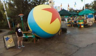 Sid-looking kid next to Luxo ball