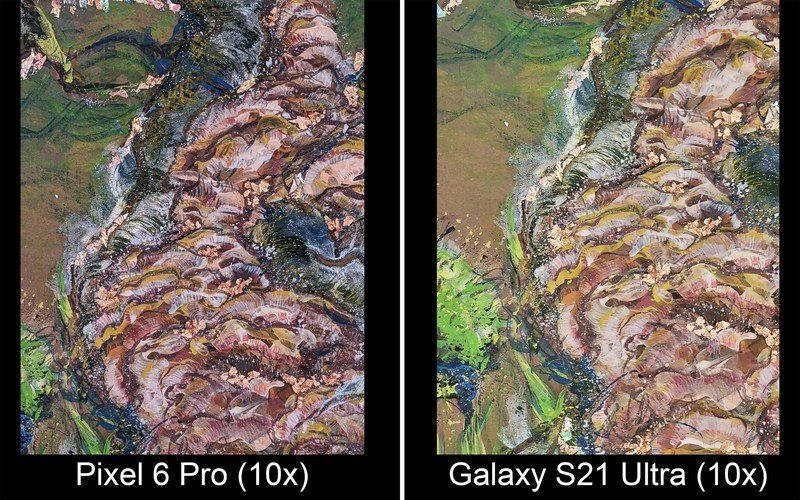 Pixel 6 Pro Vs Galaxy S21 Ultra Zoom 10x
