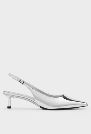 An image of Charles 
Keith pointed heels.