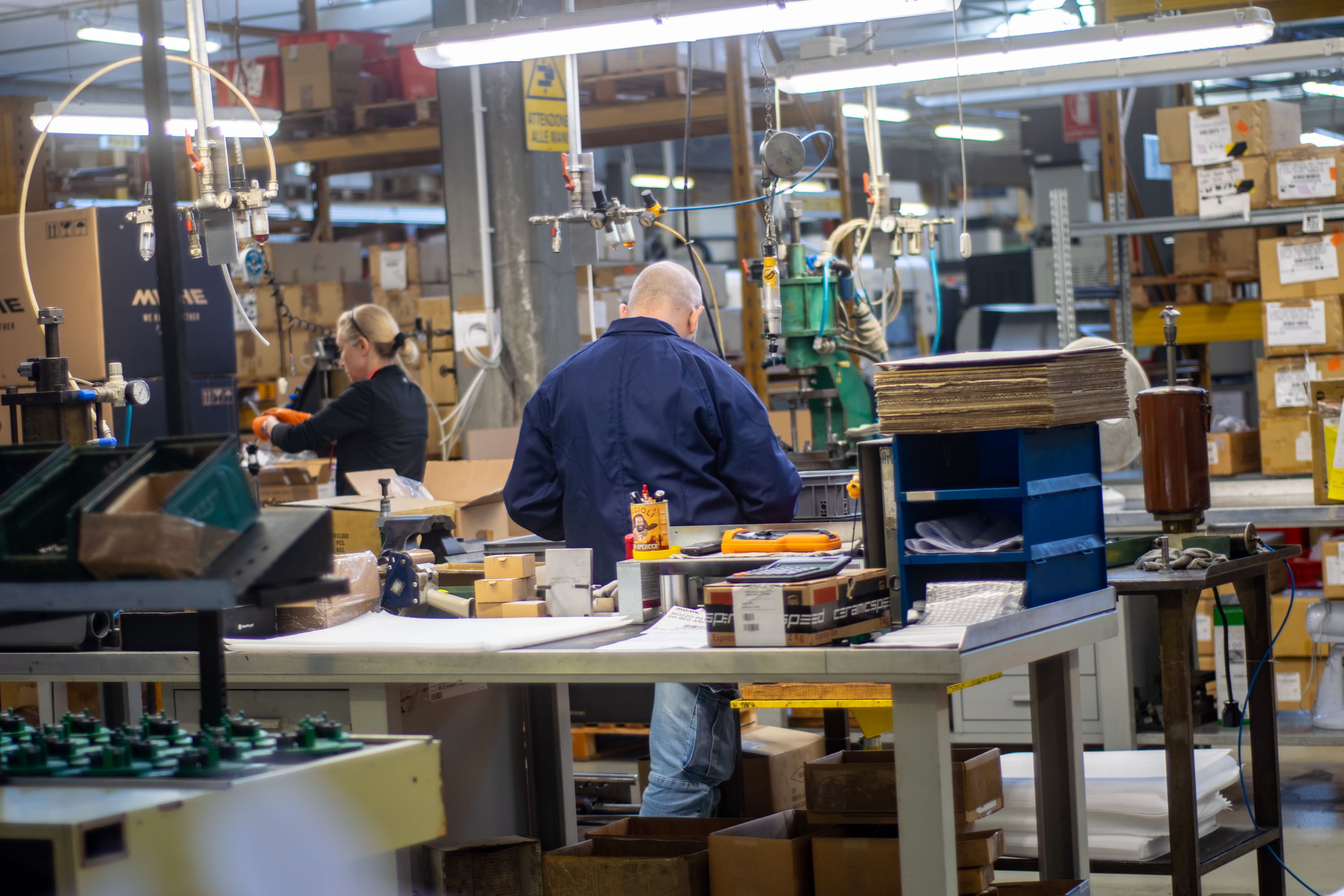 The Miche cycling component factory