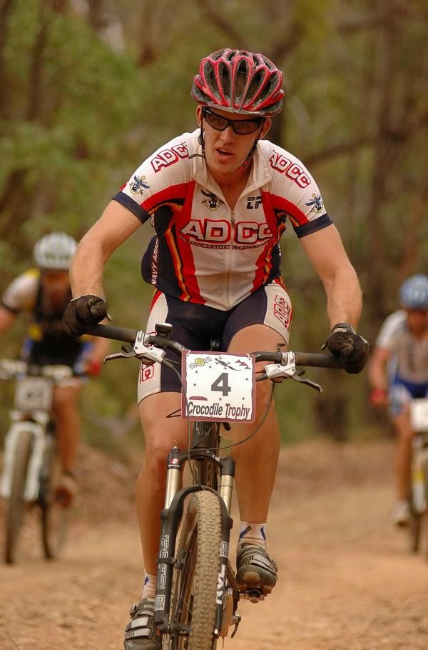 Shane Taylor makes the climb look easy