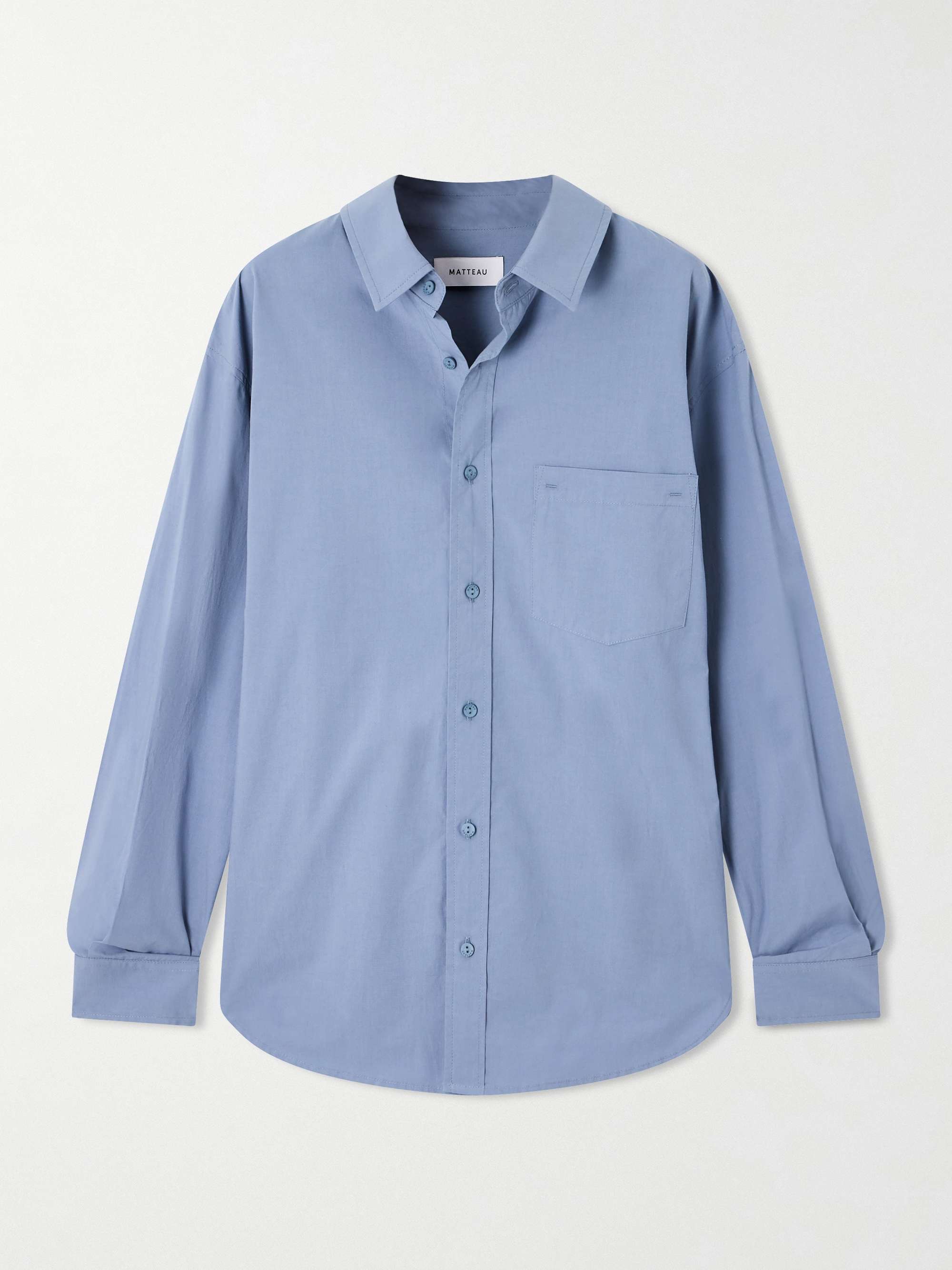 Organic Cotton-Poplin Shirt