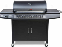 CosmoGrill barbecue 6+1 Pro Gas Grill BBQ | Was £339.99