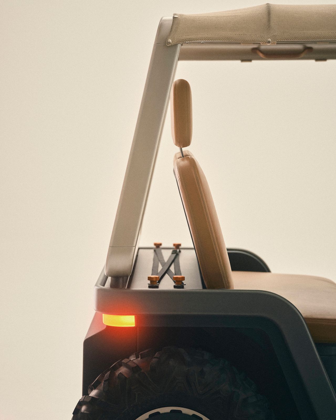 Design details of the Amble One buggy