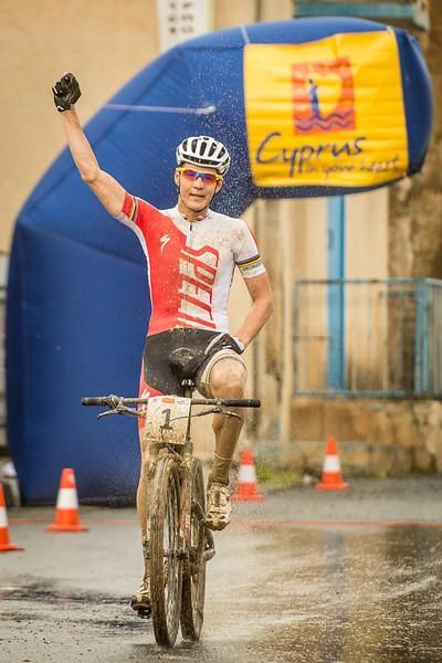 Jaroslav Kulhavy wins his first race of the season in Voroklini