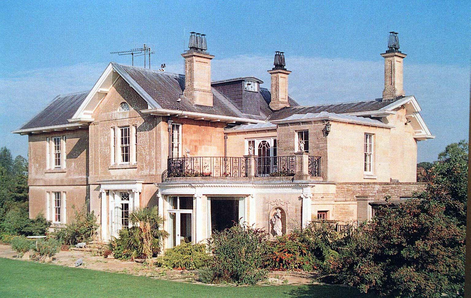 The exterior of Queen Camilla's house, Ray Mill House