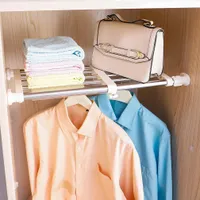 3. Hershii Closet Tension Shelf &amp; Rod