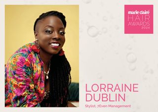 Lorraine Dublin Marie Claire hair awards 2024 judge